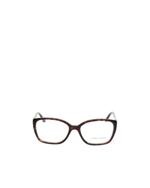 Giorgio Armani White Logo Flat Mirror