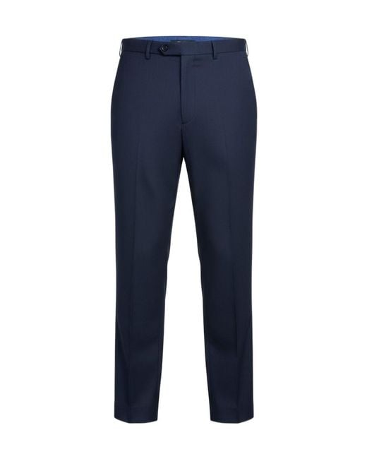 Brunello Cucinelli Blue Casual Pants With Belt Loops for men