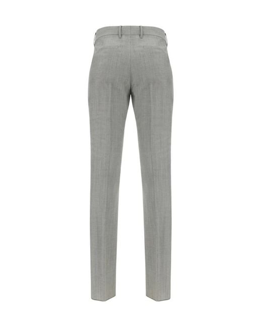 Givenchy Gray Classic Casual Trousers for men