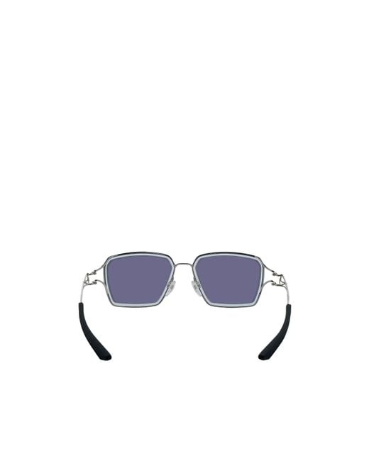 Nike Blue Veil Prism Rectangle Frame Sunglasses for men