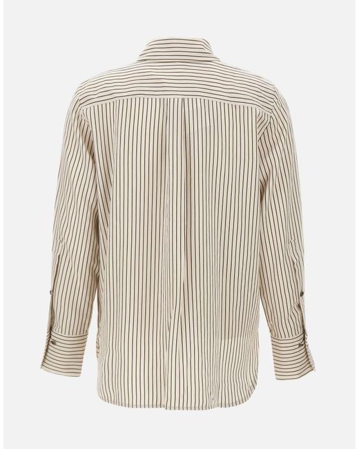 Marella White Washed Twill Shirt
