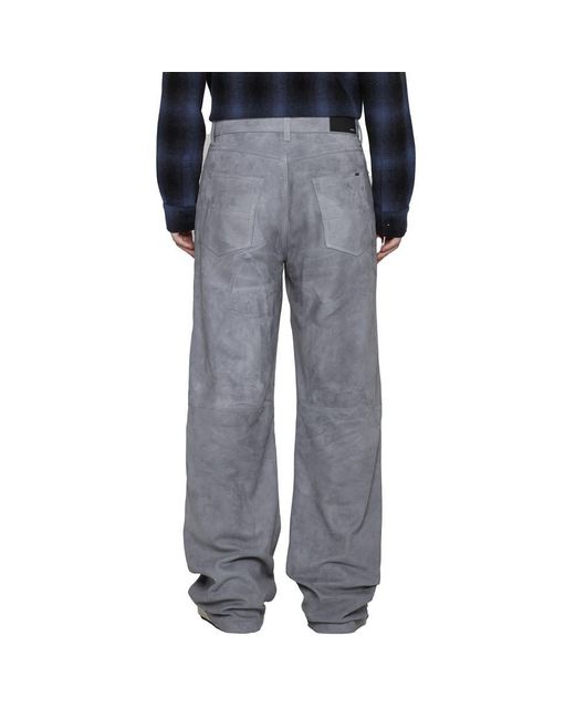 Amiri Gray Flared-Leg Jeans for men