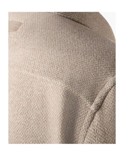 Zegna Natural Long-Sleeved Shirt for men