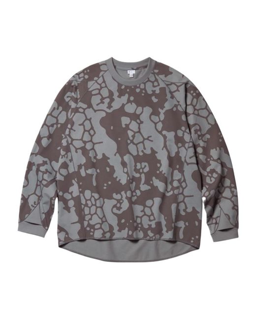 Goldwin Gray Crew Neck Sweater for men