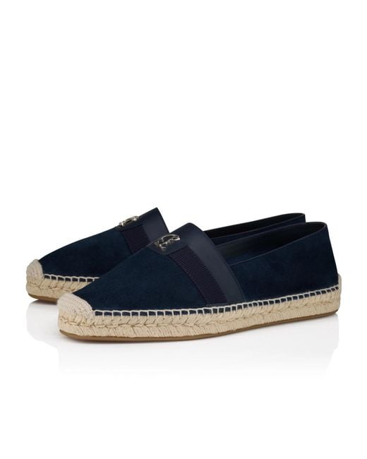 Christian Louboutin Blue Alfarica Espadrilles for men