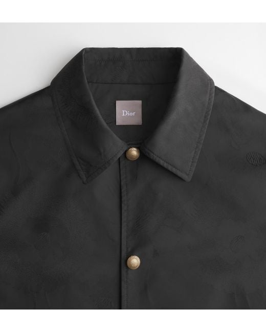 Dior Black Byzance Coach Jacket for men