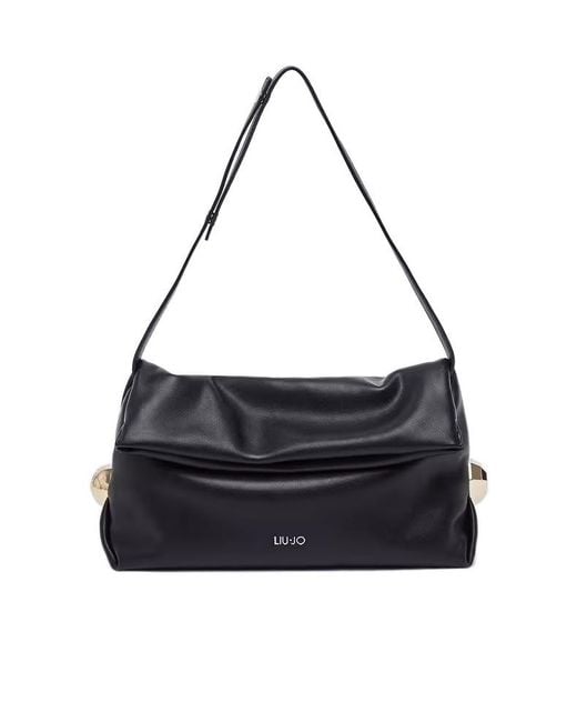 Liu Jo Black Medium Riccy Shoulder Bag