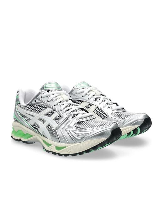 Asics Green Gel-Kayano 14 Lace-Up Sneakers for men