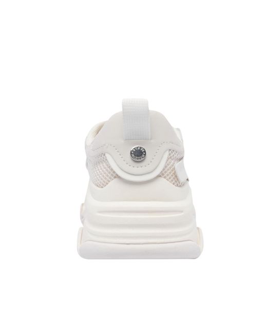 Steve Madden White Possession Sneakers