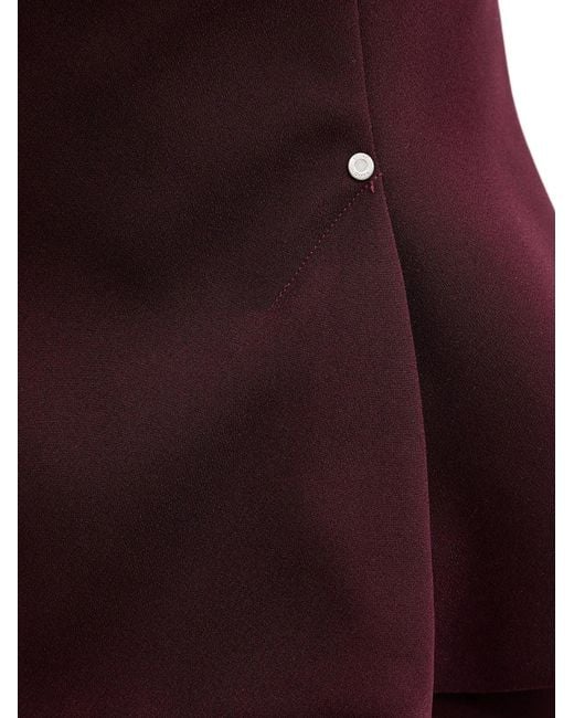Stine Goya Purple Peplum-Waist Top