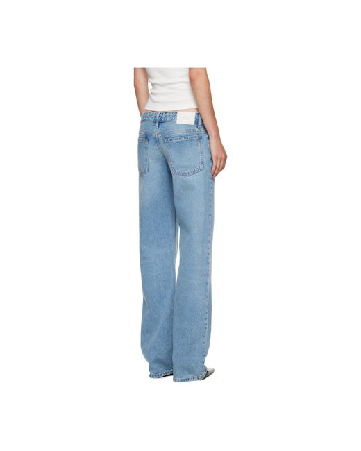 St. Agni Blue Faded Five-Pocket Jeans Pants
