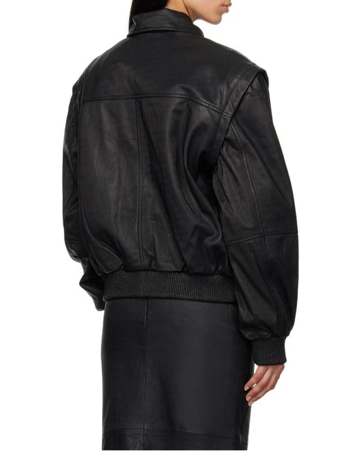 REMAIN Birger Black Long-Sleeved Casual Jacket