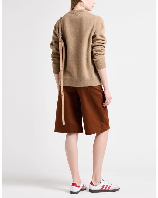 Maison Margiela Natural Light Lightweight Wool Knit Sweater