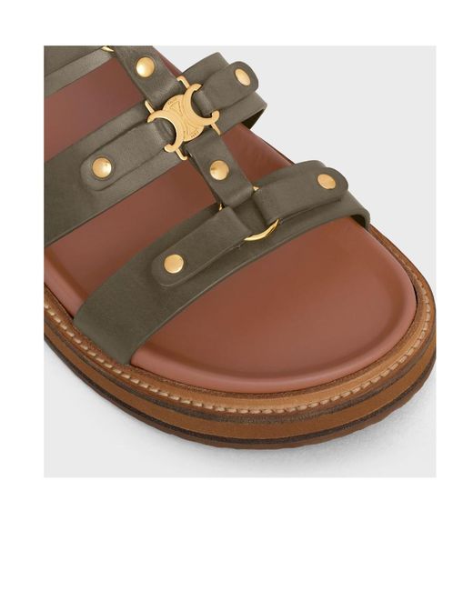 Céline Brown Slides Tippi