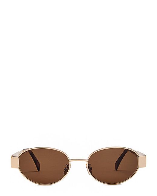Céline White Metal Sunglasses