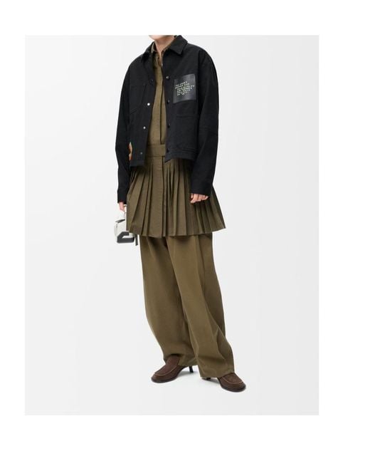 Loewe Black X Louis Wain Cotton-Satin Embroidered Jacket
