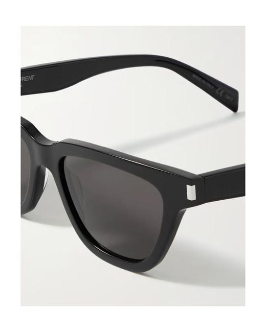 Saint Laurent Black D-Frame Sunglasses