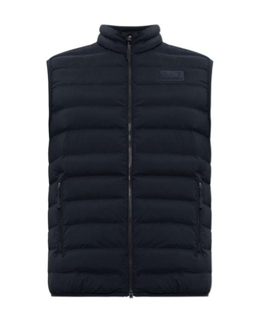 EA7 Blue Sleeveless Vest for men
