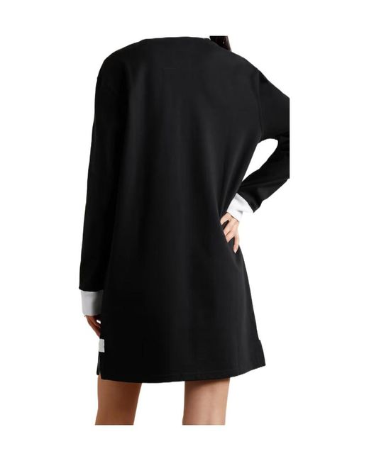 Givenchy Black Logo-Print Polo Dress