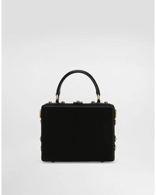 Dolce & Gabbana Black Dolce Box Tote Bag