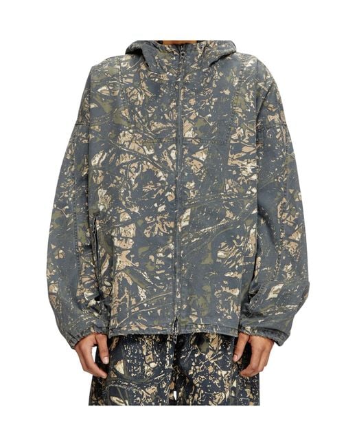DIESEL Gray J-Lint Jacket for men