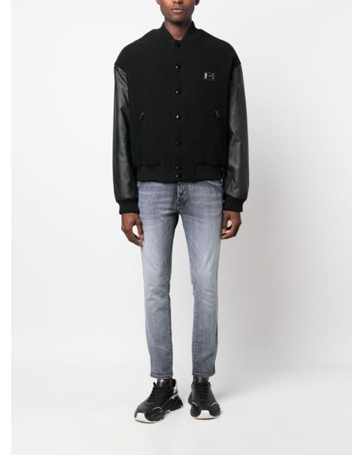 DSquared² Blue Belt-Loop Jeans for men