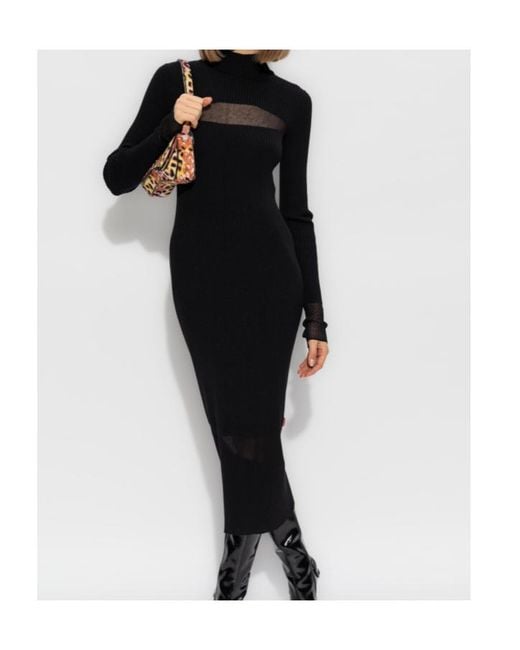 DIESEL Black M-Slint Knitted Dress