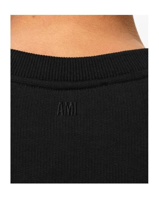 AMI Black Sweatshirts for men