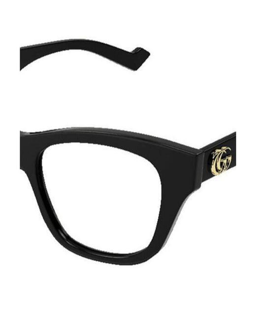Gucci White Eyewear Square Frame Glasses