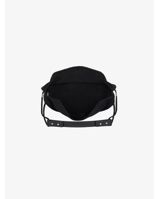 Givenchy Black Eyelet-Detail Face Mask for men