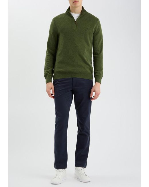 Polo Ralph Lauren Blue Slim-Leg Stretch Cotton Chinos for men