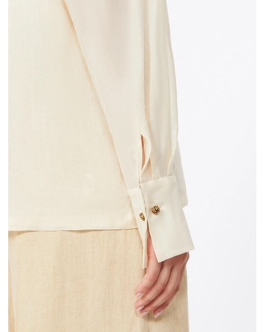 Max Mara White Long Sleeve Shirt