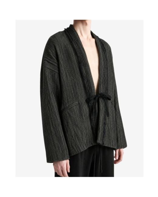 Uma Wang Black Jolla Jacket for men