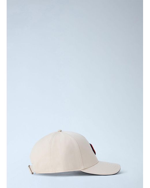 Moncler Multicolor Embroidered Logo Baseball Cap for men