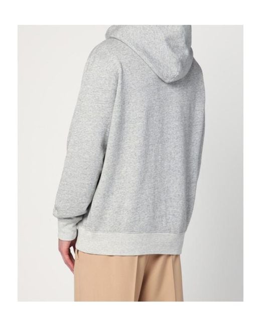 Polo Ralph Lauren Gray Polo Bear Fleece Hoodie for men