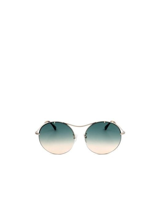 Tom Ford Blue Logo Sunglasses