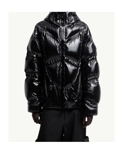 Moncler Black X Aap Rocky Bahianinha Hooded Short Down Jacket for men