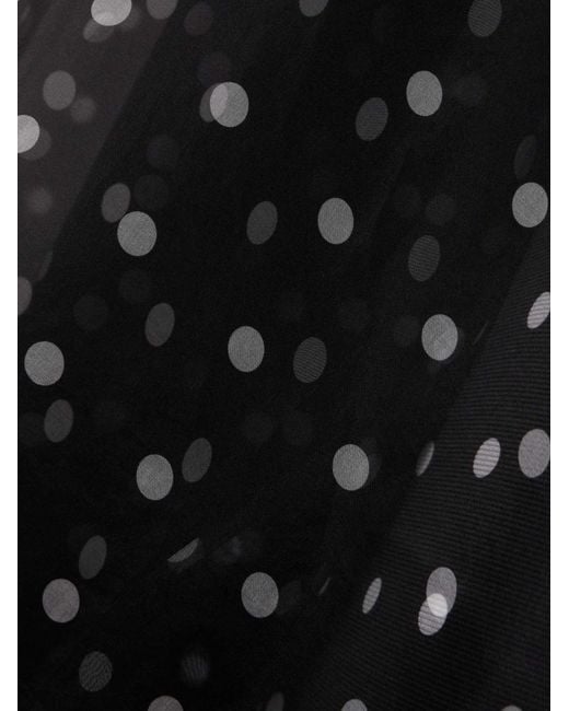 Emilia Wickstead Black Silk Organza And Faille Dress