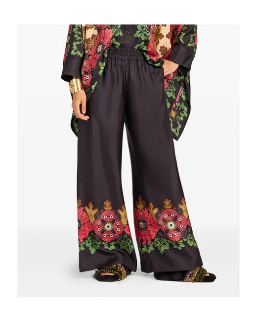 LaDoubleJ Black La Doublej Placée Palazzo Pants