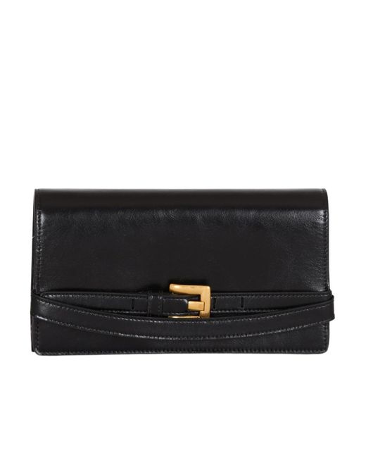 Balmain Black Shuffle Chain Linked Wallet