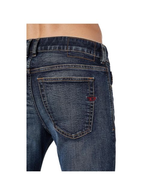 DIESEL Blue 1979 Sleenker Low-Rise Skinny Jeans for men