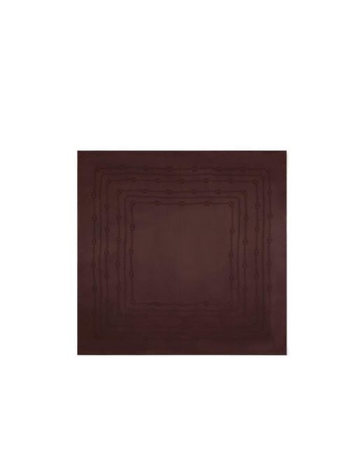 Gucci Purple Interlocking G Chain Silk Carré