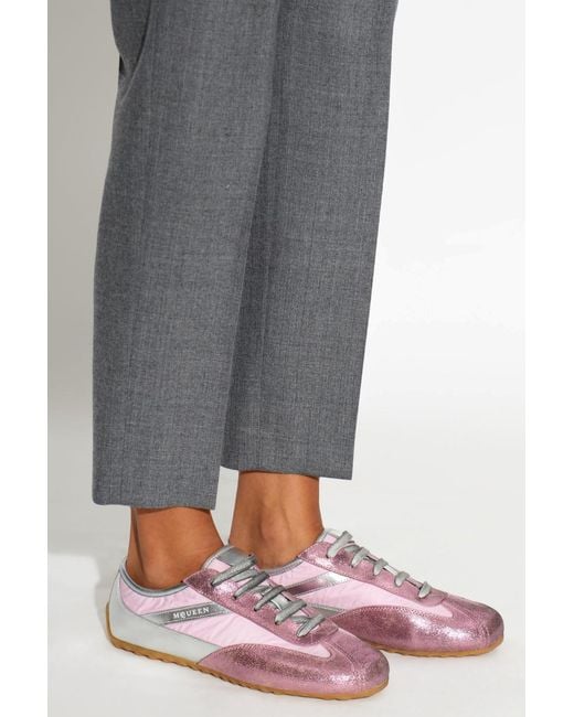 McQueen Pink Boxe Sneakers