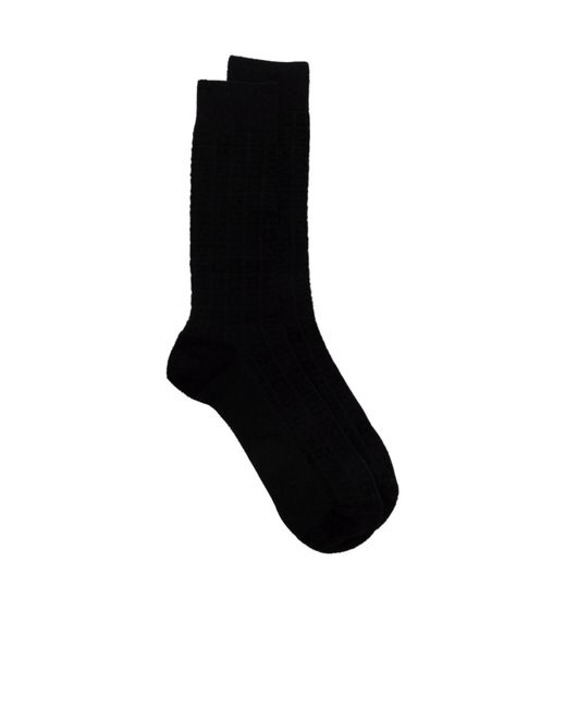 Givenchy Black 4G Jacquard Socks for men