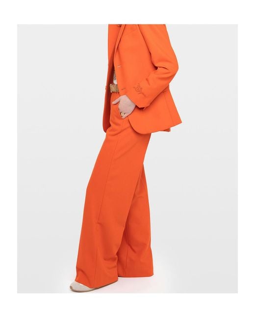 Zadig & Voltaire Orange Trousers Panol