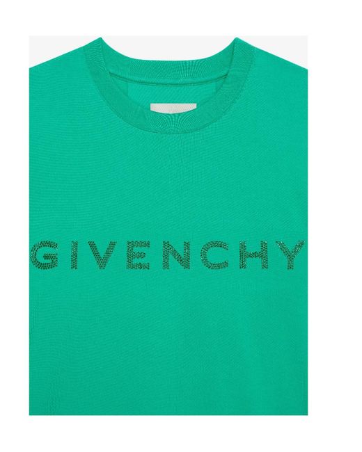 Givenchy Green Slim Fit T-Shirt