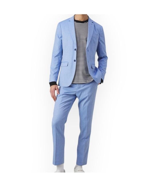 SELECTED Blue Long Sleeve Jacket for men