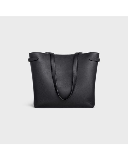 Céline Black Medium Cabas Anaïs Cuir Triomphe