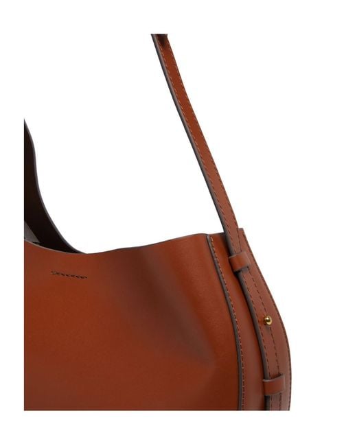 Soeur Brown Adjustable Shoulder Bag