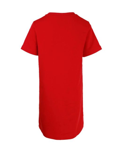 Moschino Red Bugs Bunny Print T-Shirt Dress